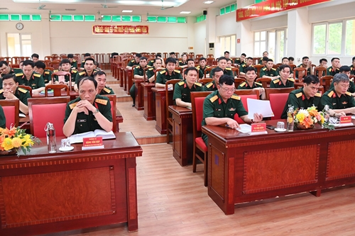 Bộ Chỉ huy Quân sự tỉnh Quảng Ninh: Tập huấn cán bộ hậu cần - kỹ thuật quân sự địa phương năm 2024